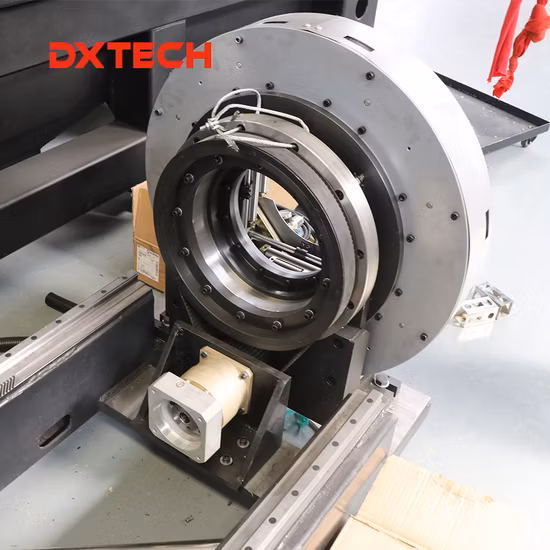 済南 Dxtech 3000*1500 ミリメートル 1000 ワット 1500 ワットチューブとプレートファイバーレーザー切断機